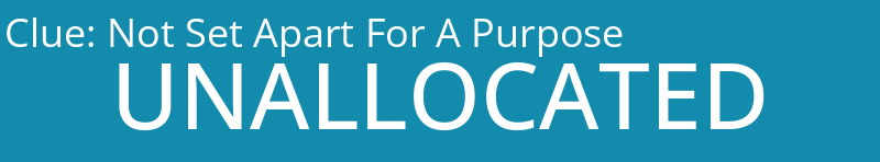 Not Set Apart For A Purpose