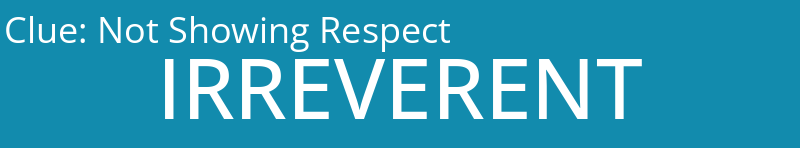 Not Showing Respect