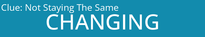 Not Staying The Same