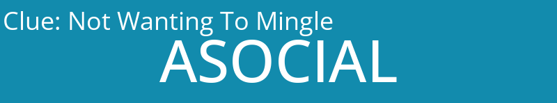 Not Wanting To Mingle