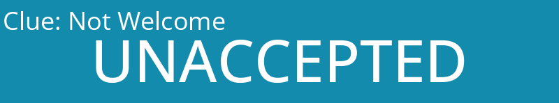 Not Welcome