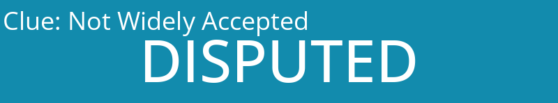 Not Widely Accepted