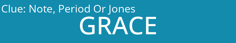 Note, Period Or Jones