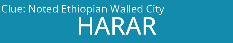 Noted Ethiopian Walled City