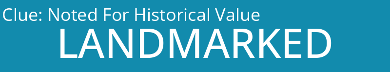 Noted For Historical Value