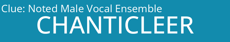 Noted Male Vocal Ensemble