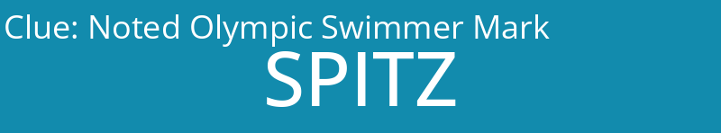 Noted Olympic Swimmer Mark