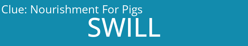 Nourishment For Pigs