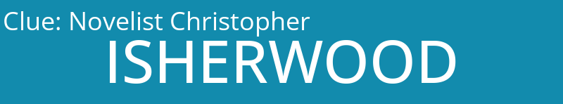 Novelist Christopher