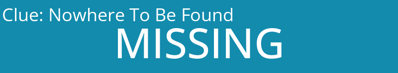 Nowhere To Be Found