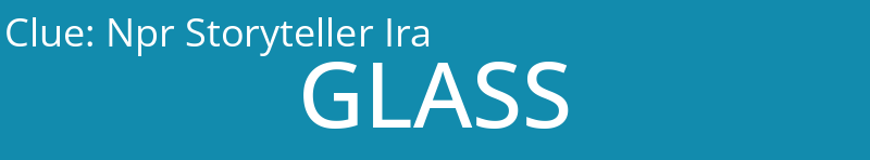 Npr Storyteller Ira