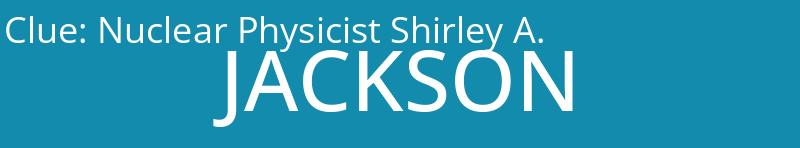 Nuclear Physicist Shirley A.