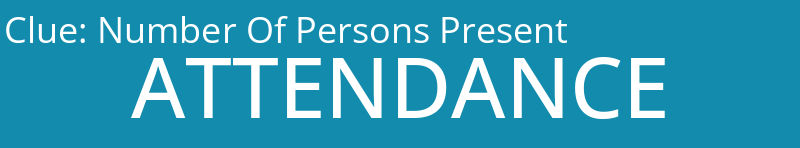 Number Of Persons Present