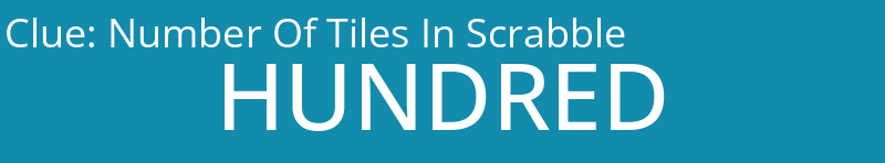 Number Of Tiles In Scrabble
