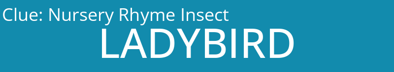 Nursery Rhyme Insect