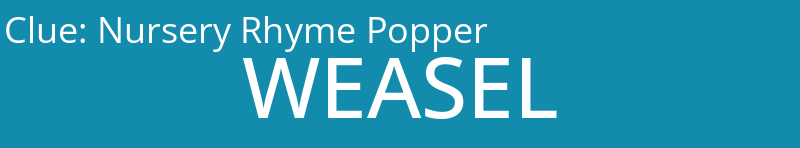 Nursery Rhyme Popper