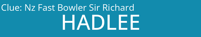 Nz Fast Bowler Sir Richard