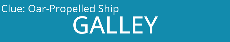 Oar-Propelled Ship