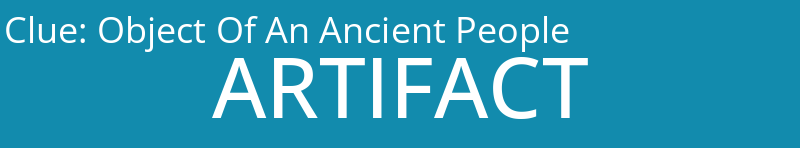 Object Of An Ancient People
