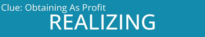 Obtaining As Profit