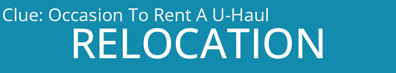 Occasion To Rent A U-Haul