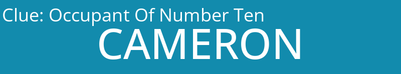 Occupant Of Number Ten