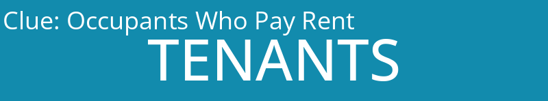 Occupants Who Pay Rent