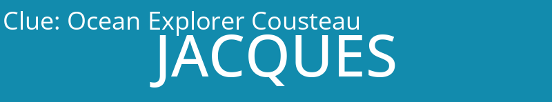 Ocean Explorer Cousteau