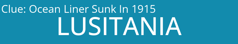 Ocean Liner Sunk In 1915