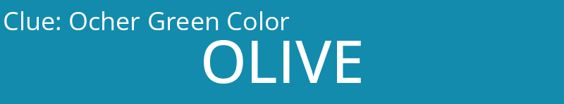Ocher Green Color