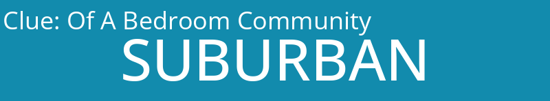 Of A Bedroom Community