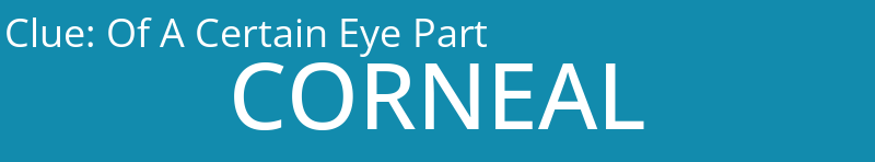 Of A Certain Eye Part