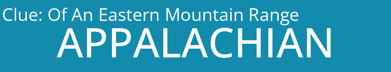 Of An Eastern Mountain Range