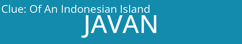 Of An Indonesian Island