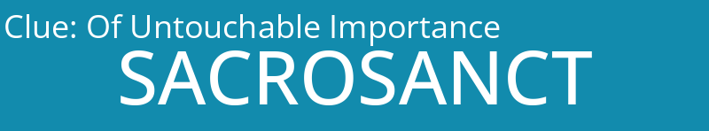 Of Untouchable Importance