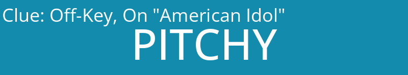 Off-Key, On "American Idol"