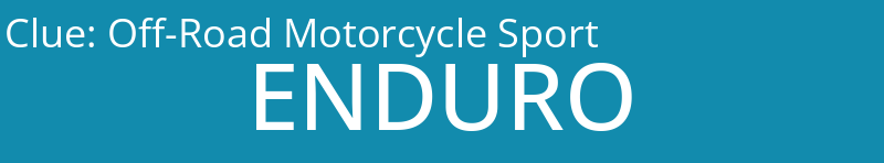 Off-Road Motorcycle Sport