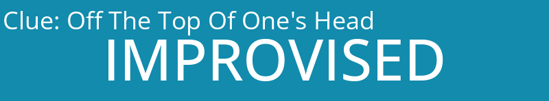 Off The Top Of One's Head