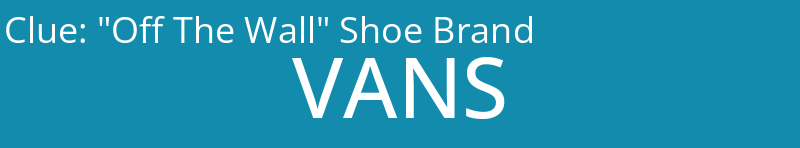 "Off The Wall" Shoe Brand