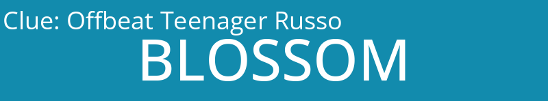 Offbeat Teenager Russo