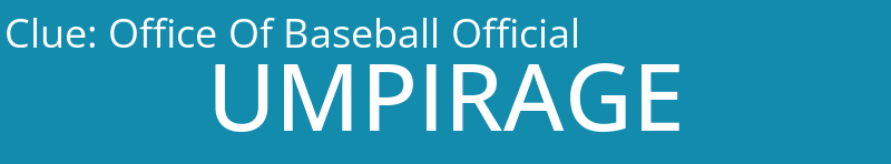 Office Of Baseball Official