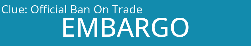 Official Ban On Trade