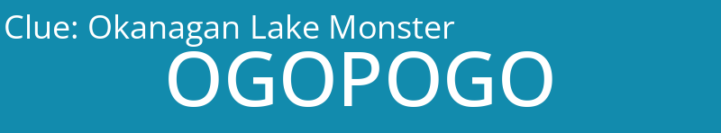 Okanagan Lake Monster