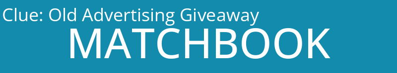 Old Advertising Giveaway