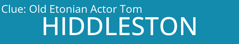 Old Etonian Actor Tom