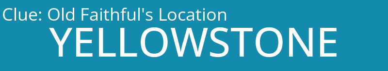 Old Faithful's Location