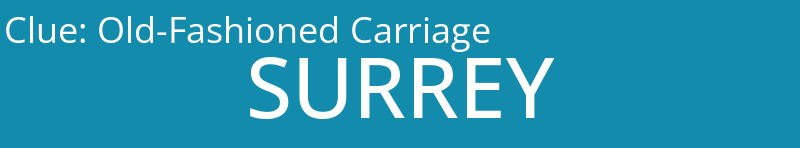 Old-Fashioned Carriage