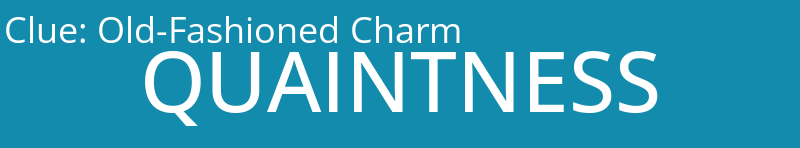 Old-Fashioned Charm