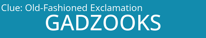 Old-Fashioned Exclamation