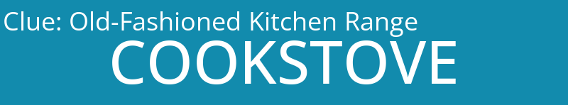 Old-Fashioned Kitchen Range